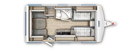 Der Bianco Selection bei Caravan Gode, Grundriss