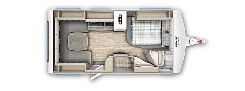 Der Bianco Selection bei Caravan Gode, Grundriss